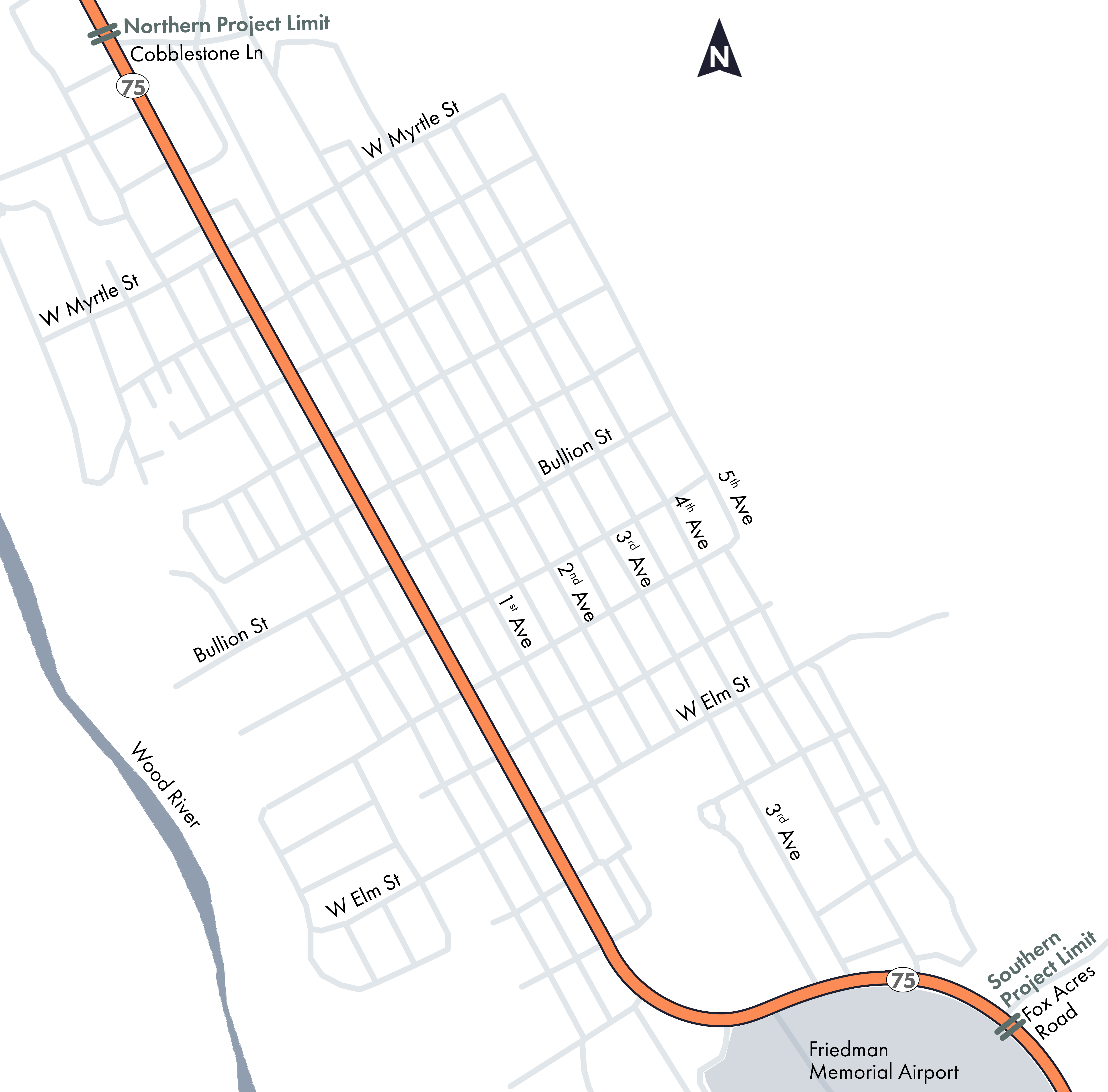 Map of project location.